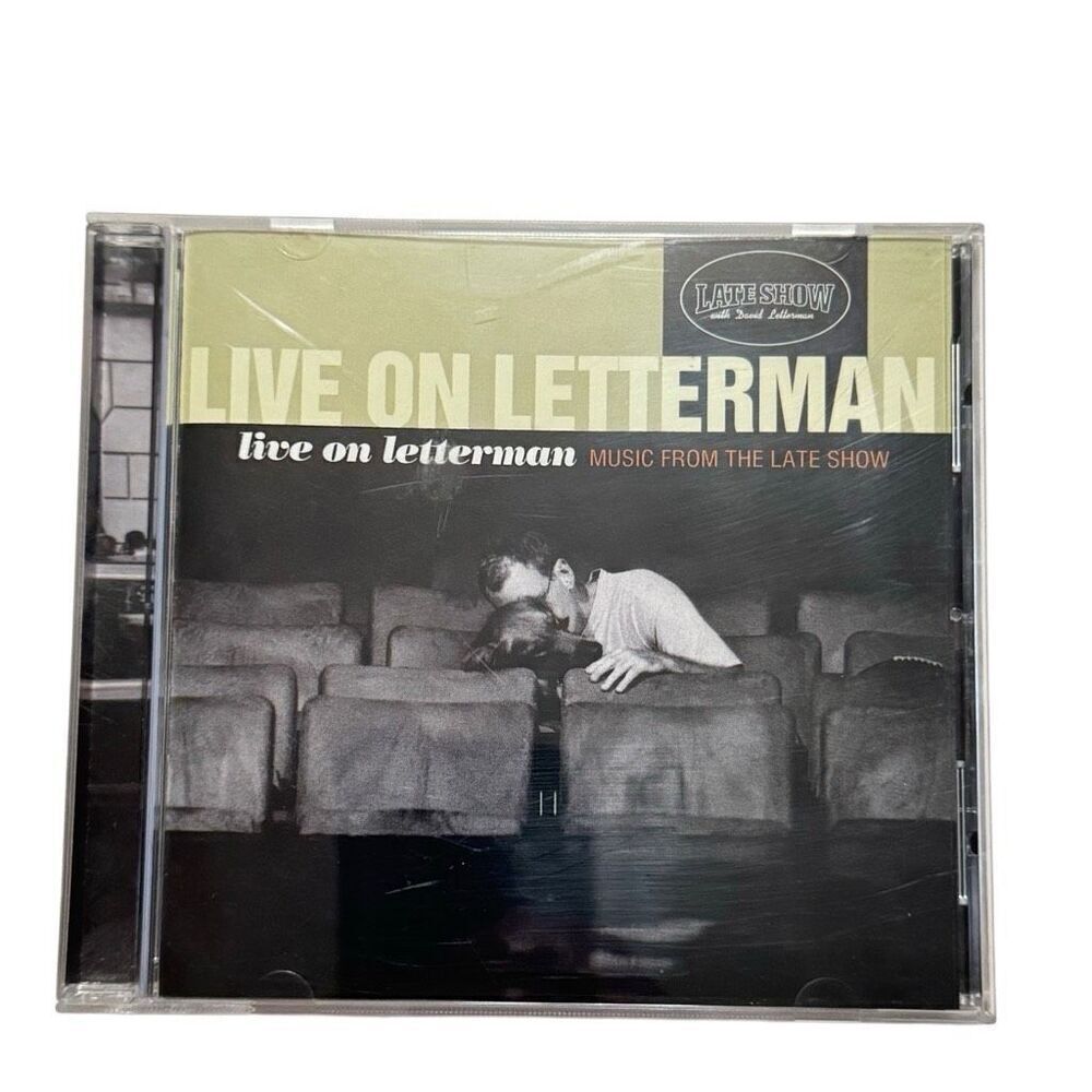 Live On Letterman Music From The Late Show CD Jerry Garcia Grisman Lou Reed REM